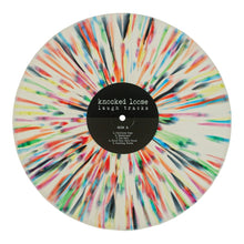 Load image into Gallery viewer, Knocked Loose - Laugh Tracks (Bone w Rainbow Splatter vinyl)
