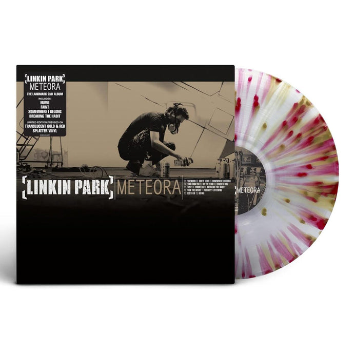 Linkin Park - Meteora (Gold & Red Splatter)