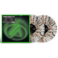 Load image into Gallery viewer, Linkin Park - Papercuts (Singles Collection 2000–2023) (2LP Clear with Red, Black and White Splatter)
