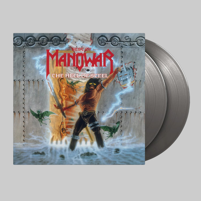 Manowar - Best Of Manowar - The Hell Of Steel (2LP Silver vinyl)