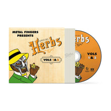 Load image into Gallery viewer, MF DOOM - Metal Fingers Presents: Special Herbs Vol. 1 &amp; 2 (CD)
