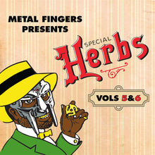 Load image into Gallery viewer, MF DOOM - Metal Fingers Presents: Special Herbs Vol. 5 &amp; 6 (2LP Apple Red vinyl)

