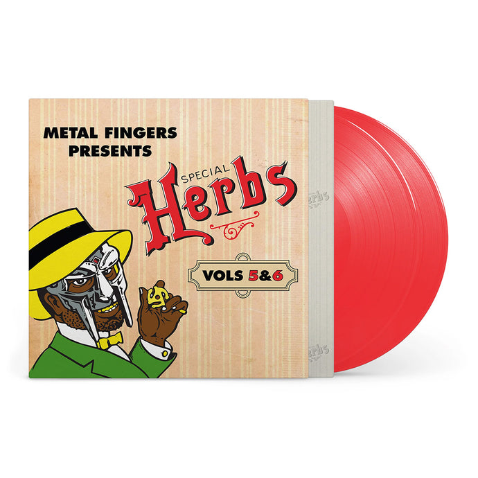 MF DOOM - Metal Fingers Presents: Special Herbs Vol. 5 & 6 (2LP Apple Red vinyl)