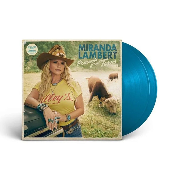 Miranda Lambert - Postcards From Texas (2LP Sea Blue vinyl)