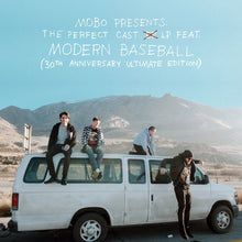 Load image into Gallery viewer, Modern Baseball - MOBO Presents: The Perfect Cast LP feat. Modern Baseball (30th Anniversary Ultimate Edition) (Blue in Pink vinyl)

