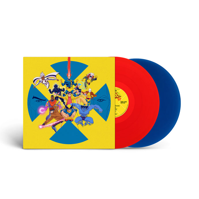 The Newton Brothers - X-Men '97 (Original Soundtrack) (2LP Clear Red/Blue vinyl)