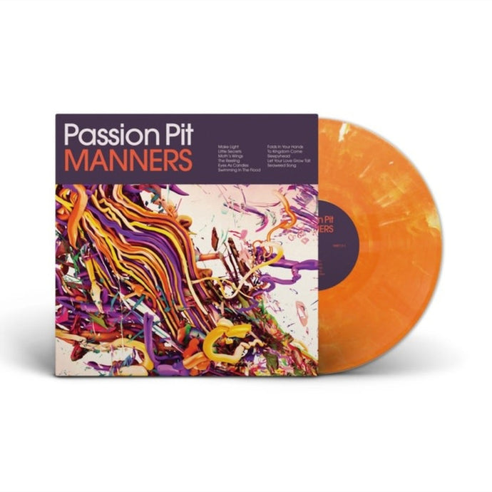 Passion Pit - Manners (15th Anniversary Edition, Orange Marble)