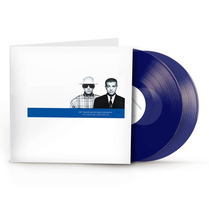 Pet Shop Boys -  Discography : The Singles Collection (2LP Blue Transparent vinyl)