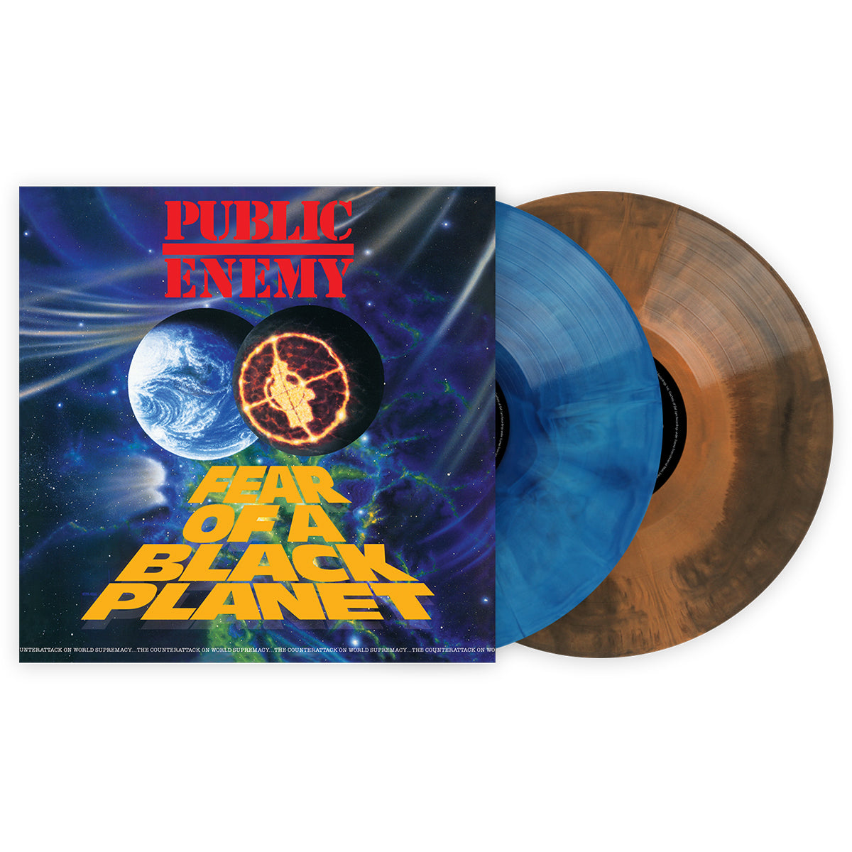 Public Enemy - Fear Of A Black Planet (VMP Exclusive, Blue / Brown
