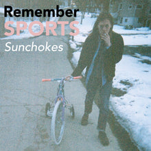 Load image into Gallery viewer, Remember Sports - Sunchokes (Deluxe Edition, Blood Red w Cyan Blue Splatter)
