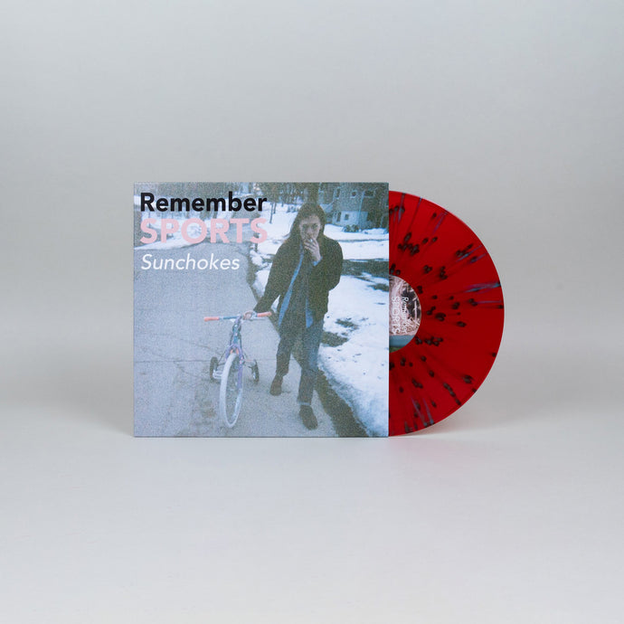 Remember Sports - Sunchokes (Deluxe Edition, Blood Red w Cyan Blue Splatter)