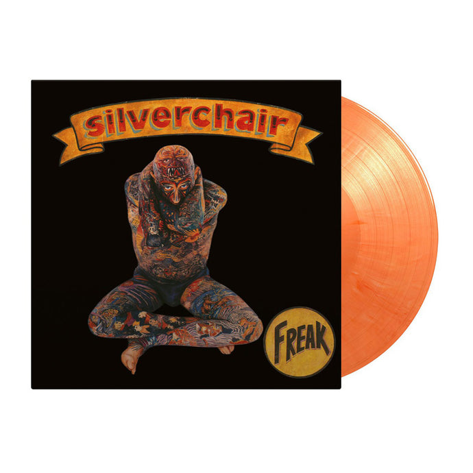 Silverchair - Freak (Orange and White Marble)