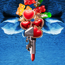 Load image into Gallery viewer, Sleigh Bells - Bunky Becky Birthday Boy (Clear With Blue &amp; Pink Splatter vinyl)
