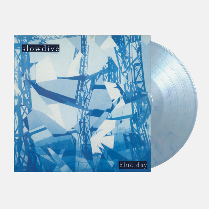 Slowdive - Blue Day (Blue & White Marbled)