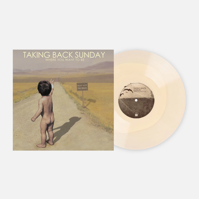 Taking Back Sunday - Where You Want To Be (VMP Exclusive, White & Tan)