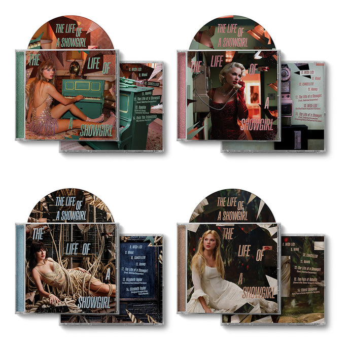 [PRE ORDER] Taylor Swift - The Life of a Showgirl (Acoustic Bonus Tracks Bundle - 4CD)