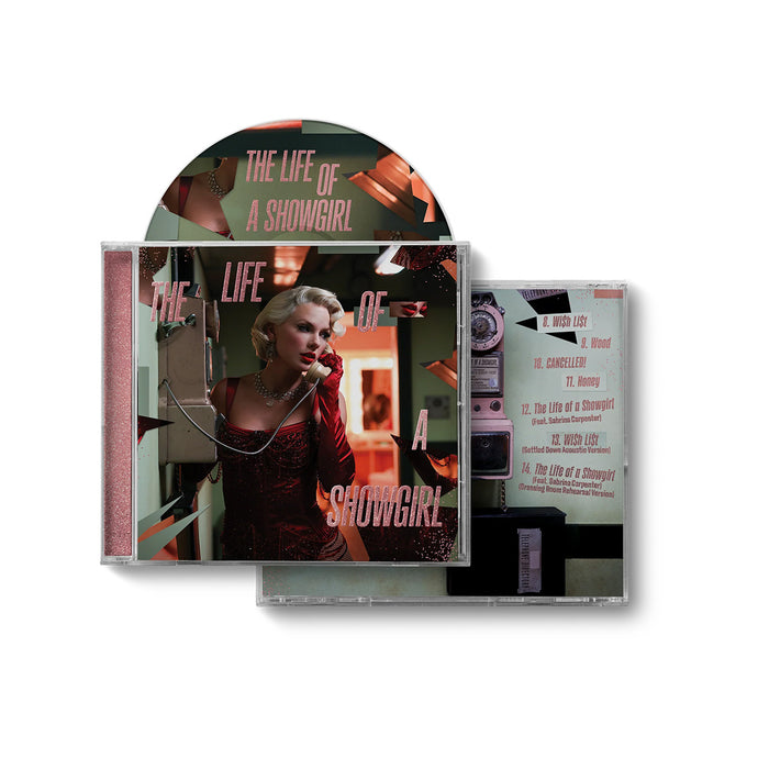 [PRE ORDER] Taylor Swift – The Life of a Showgirl (Dressing Room Rehearsal Version) (CD)