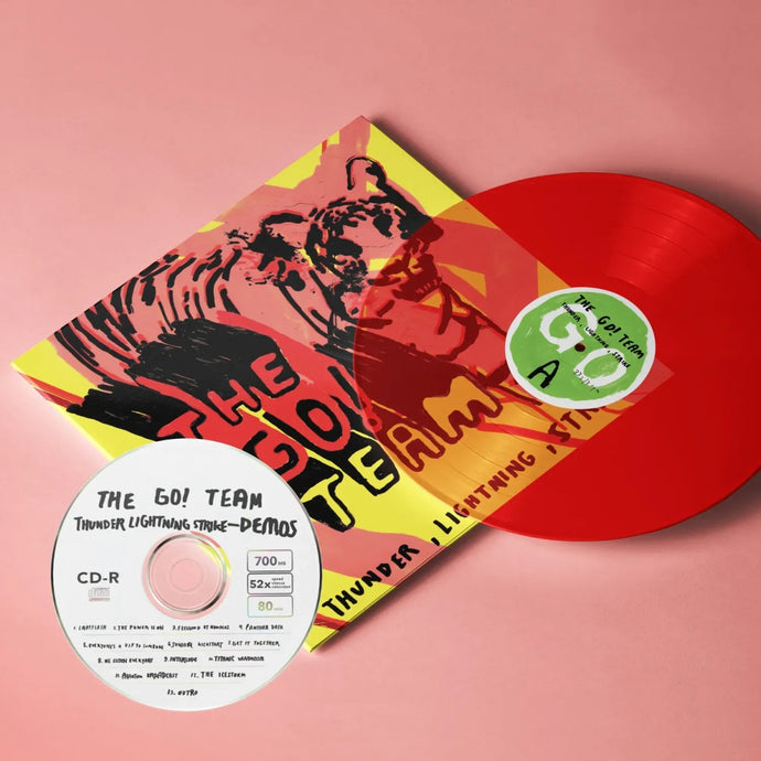 The Go! Team - Thunder, Lightning, Strike (LP Red Translucent vinyl + CD)