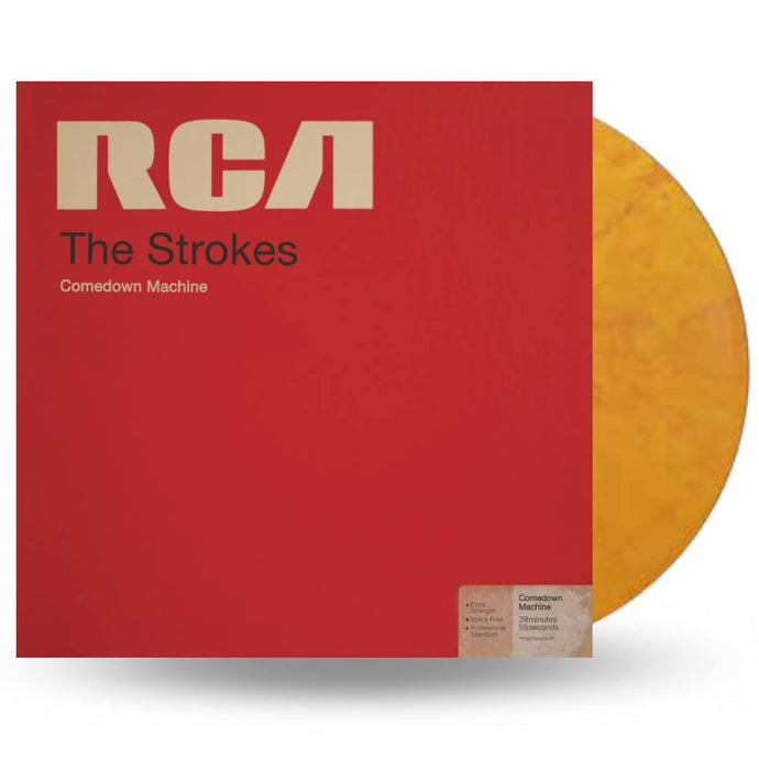 The Strokes - Comedown Machine (Yellow & Red Marbled)