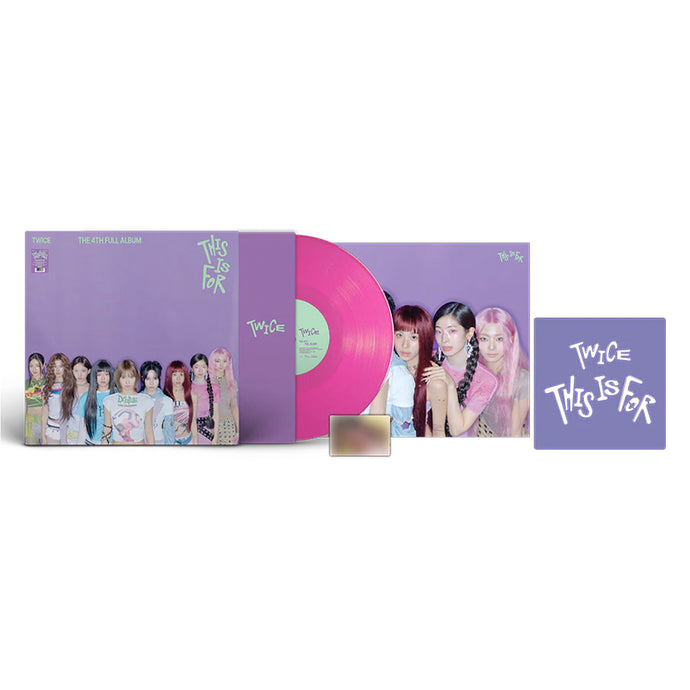 Twice - This Is For (Dragonfruit Glitter vinyl)