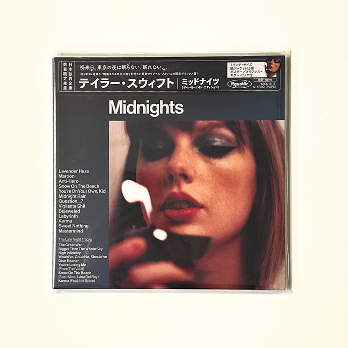 Taylor Swift - Midnights (The Late Night Edition) (CD, Japan Edition)