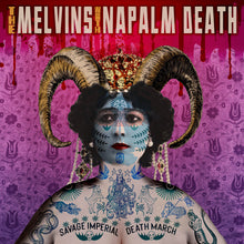 Load image into Gallery viewer, Melvins With Napalm Death - Savage Imperial Death March (Obnoxious Orchid vinyl)

