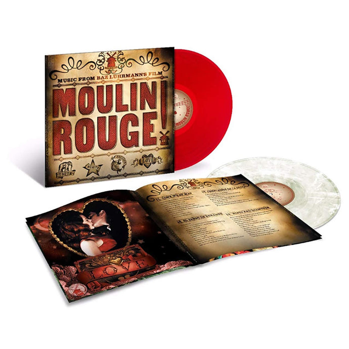 Various - Moulin Rouge: Music From Baz Luhrmann's Film (2LP Red & Clear vinyl)