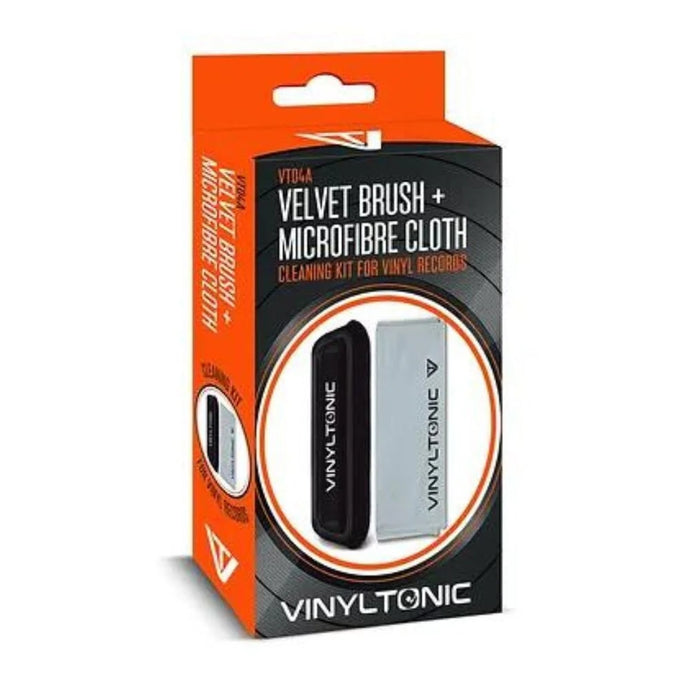 Vinyl Tonic - Velvet Brush and Microfibre Cloth