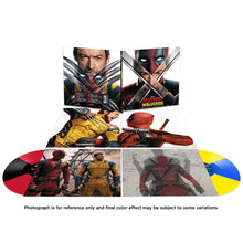 Load image into Gallery viewer, Various - Deadpool &amp; Wolverine (Original Motion Picture Soundtrack) (2LP Red &amp; Black / Blue &amp; Yellow vinyl)
