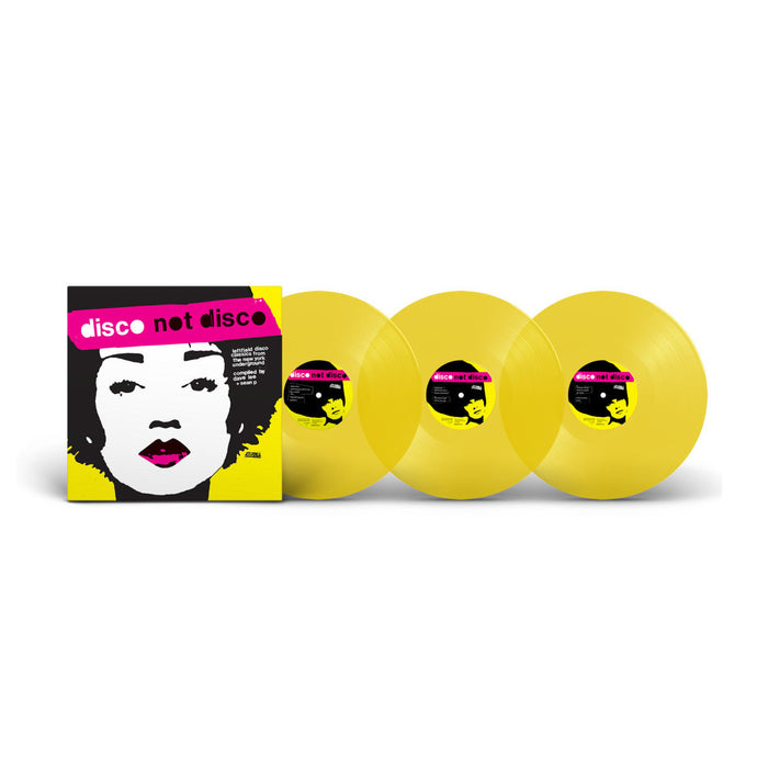 Various - Disco Not Disco (Leftfield Disco Classics From The New York Underground) (25th Anniversary Edition, 3LP Yellow))