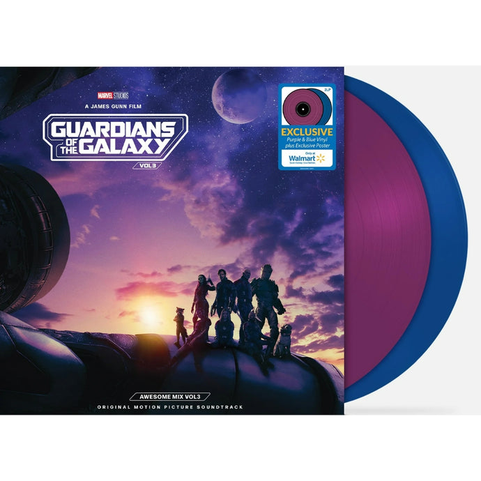 Various - Guardians of the Galaxy Vol. 3 (Awesome Mix Vol 3) (2LP Purple & Blue vinyl)