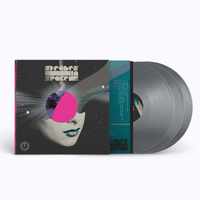 Various - Strobes In Space: Indie Sleaze, Nu Rave & Future Disco 2000-2009 (3LP Orbit Silver vinyl)