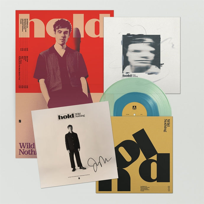 Wild Nothing - Hold (Special Edition, Sea Blue in Coke Bottle Clear + Signed Art print)