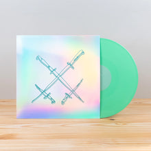 Load image into Gallery viewer, Xiu Xiu - 13" Frank Beltrame Italian Stiletto with Bison Horn Grips (Mint Green vinyl)
