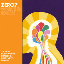 Load image into Gallery viewer, Zero 7 - When It Falls (20th Anniversary Edition, 2LP Orange &amp; Green vinyl)
