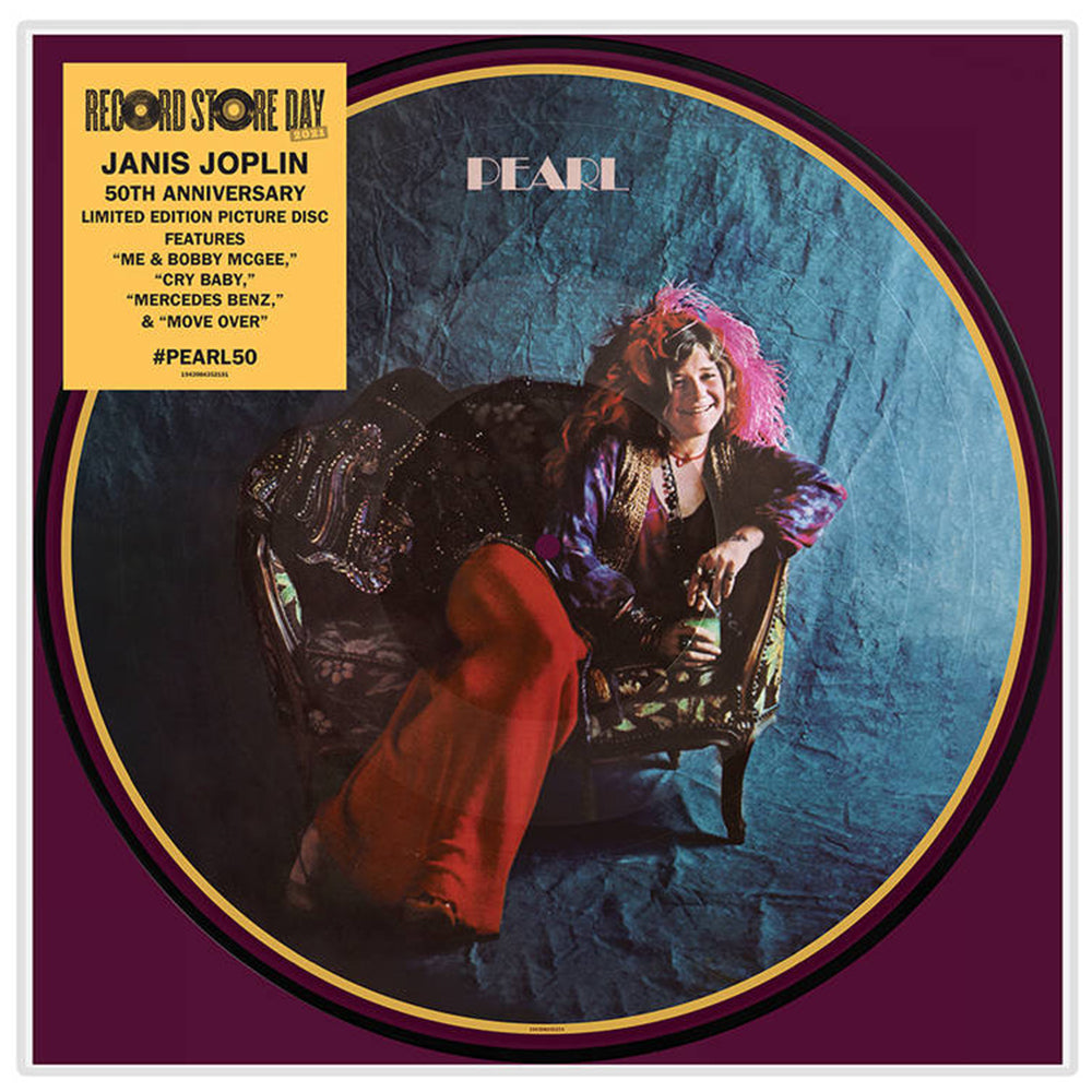 Janis Joplin 50th Anniversary ピクチャーディスク Janis Joplin - Pearl (RSD 2021) – Bizarro Market