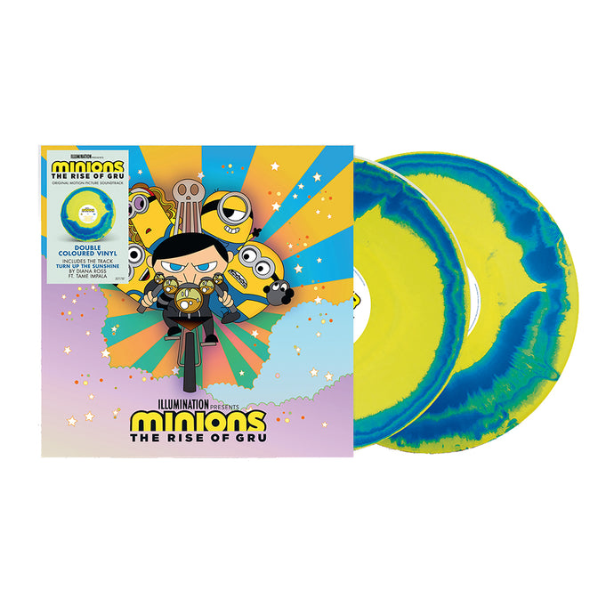 Various - Minions: The Rise Of Gru (Original Motion Picture Soundtrack) (2LP, Yellow and Blue Swirl)