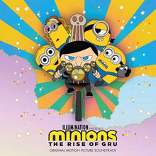 Load image into Gallery viewer, Various - Minions: The Rise Of Gru (Original Motion Picture Soundtrack) (2LP, Yellow and Blue Swirl)
