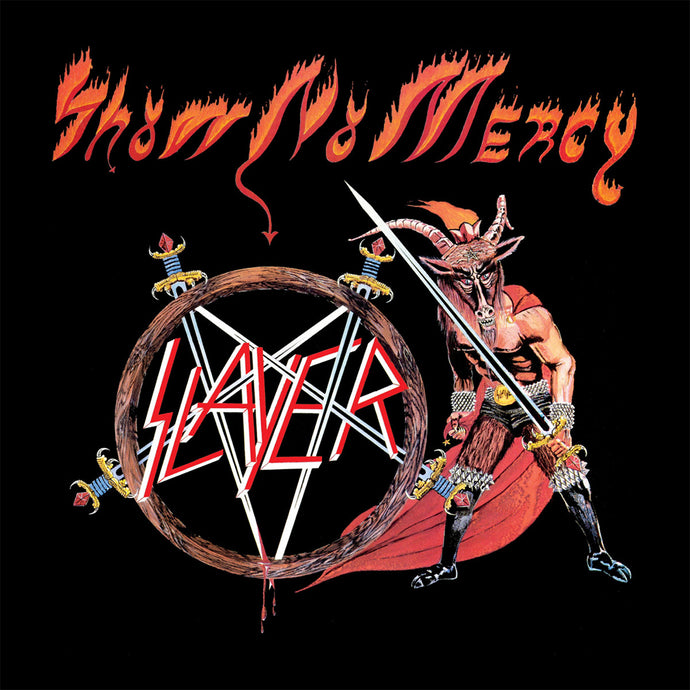 Slayer - Show No Mercy (Red White Splatter)
