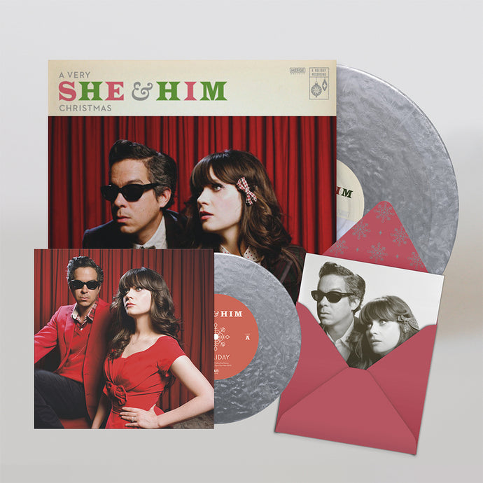 She & Him - A Very She & Him Christmas (Deluxe Edition, LP + 7